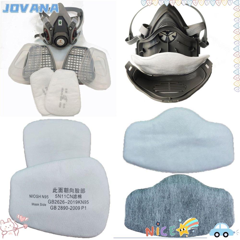 JOVANA 10/20/50PCS ผ้าฝ้ายกรองฝุ่น, Anti Odor Cotton แผ่นกันฝุ่น,อุปกรณ์ช่วยเปลี่ยนอุปกรณ์อุตสาหกรรม
