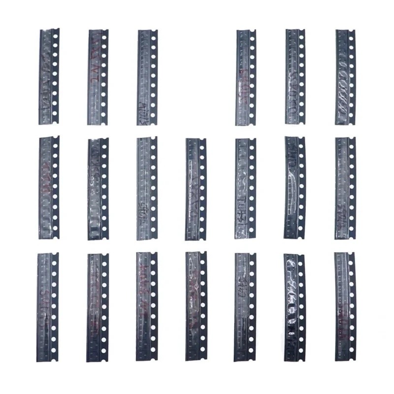 200PCs 20value SMD ชิปทรานซิสเตอร์ Assortment ชุด TL431 2N2222 s8050 s9013 s9014 s9015 s9018 c945 c1