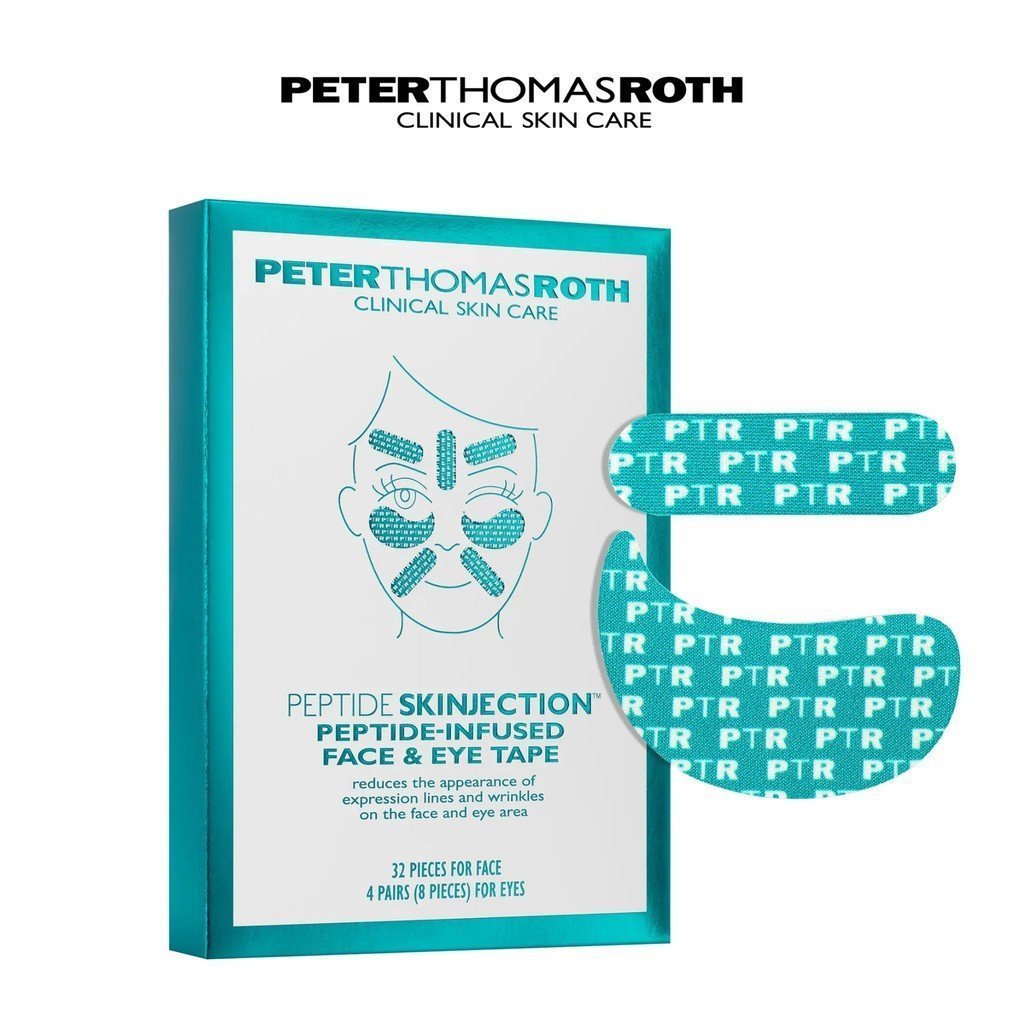 ErThomasRothPeptidejectionInfusedFace+EyeTape,ImproveLookofFineLinesandWrinkles Z97O ANOB