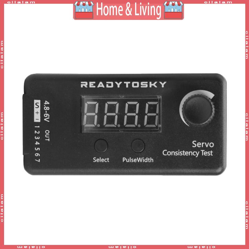 CI DC 4 8-6V 3 โหมด Digital Servo ESC Consistency Tester พวงมาลัยเกียร์สําหรับ RC
