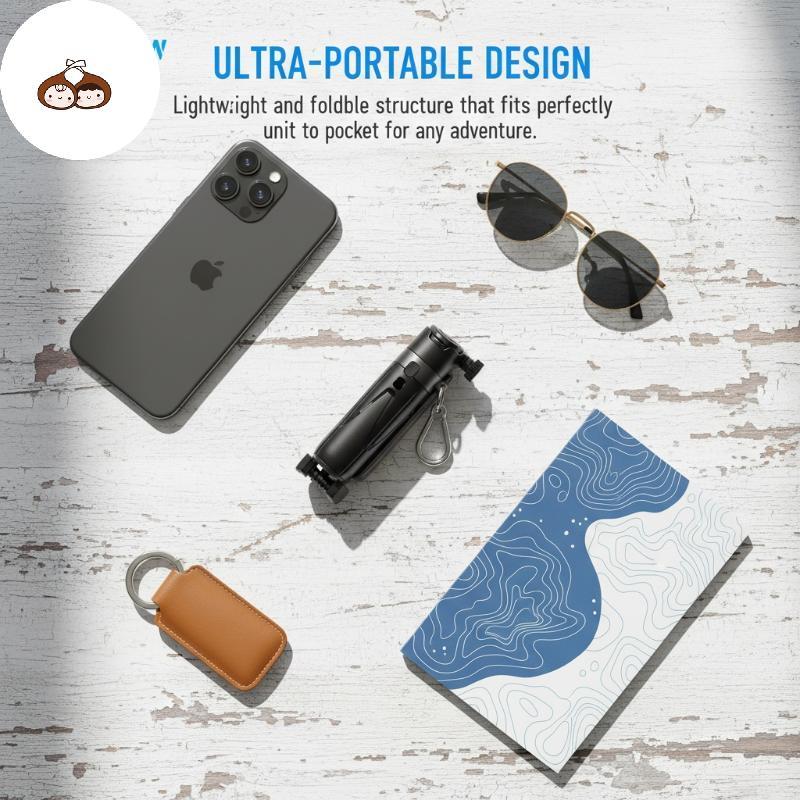 BEF TNW T26 Selfie Sti Mini ขยายโทรศัพท์ Grip ขาตั้งกล้องถ่ายภาพระยะไกล Vlog วิดีโอ TH