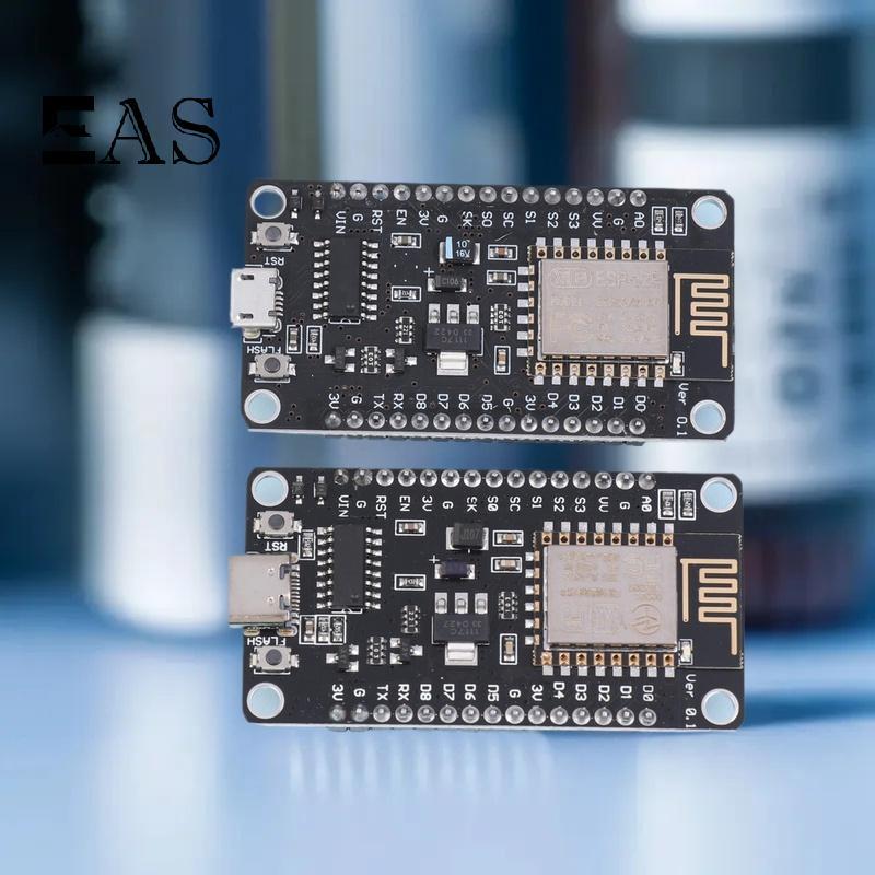 [EA] Nodemcu Lua V2.1 ESP8266 ESP-12F บอร์ดพัฒนา WIFI Micro USB- CH340 บอร์ดพร้อมปุ่มแฟลชและปุ่ม RST