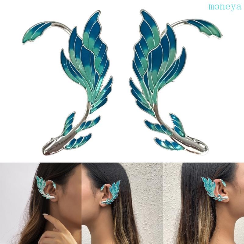 Mya Ear Cuff Pierced Ear Clip on Wrap Hypoallergenic Ear Cuffs ต่างหูผู้หญิง