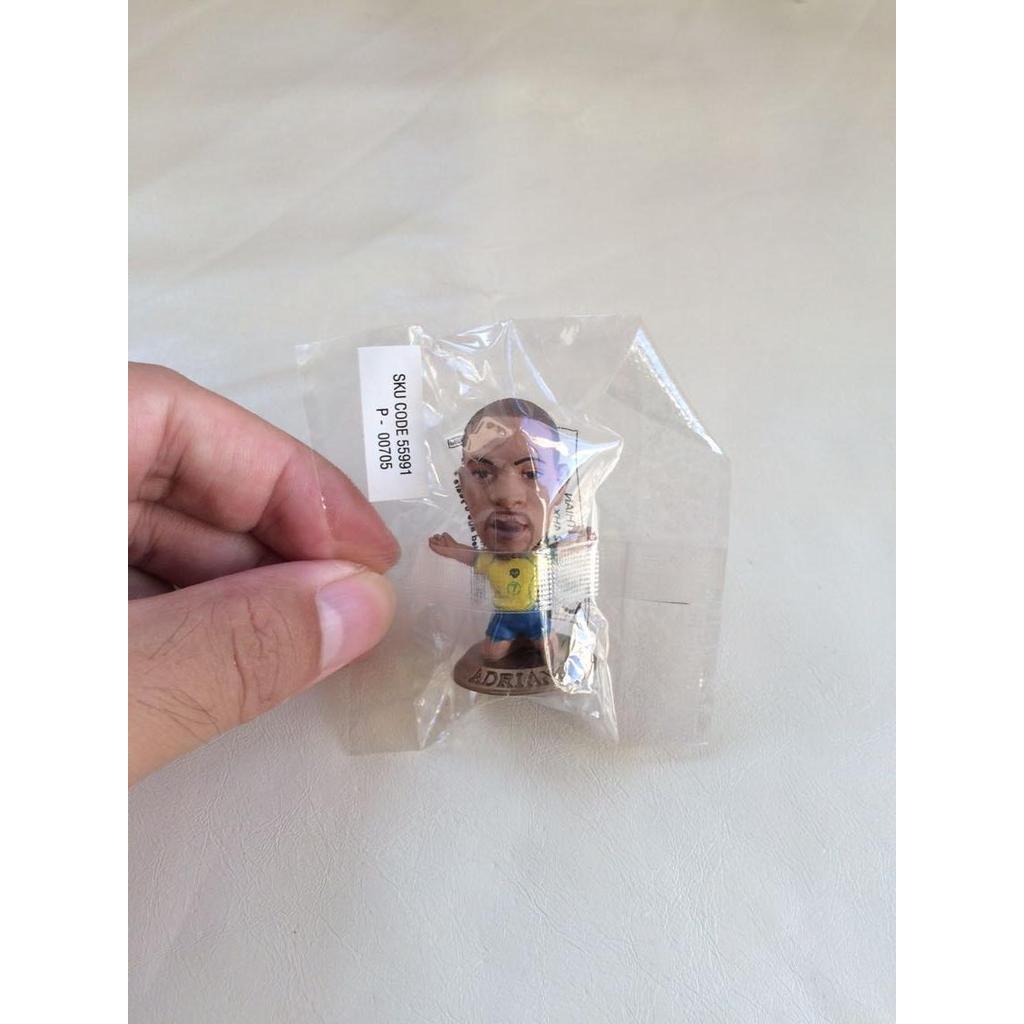 Corinthian MicroStars Brazil Adriano Doll Gold 3719 (กระเป๋าเดิม)