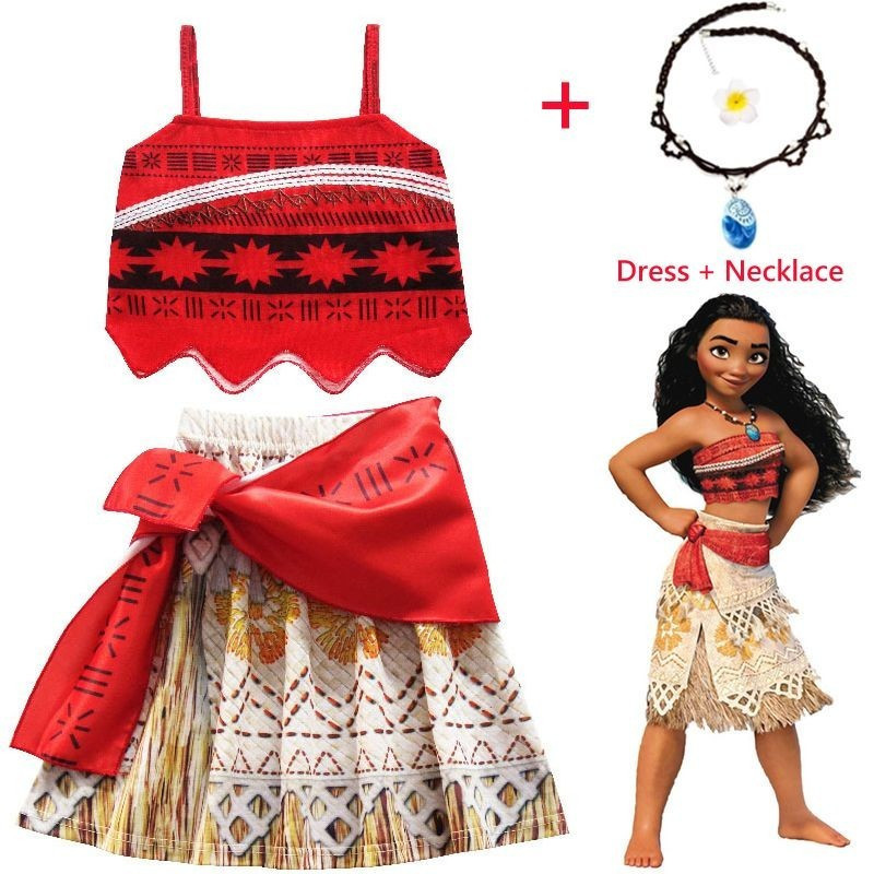 ชุดคอสเพลย์ Moana เสื้อผ้าเด็ก ชุดคอสเพลย์ moana KBRV