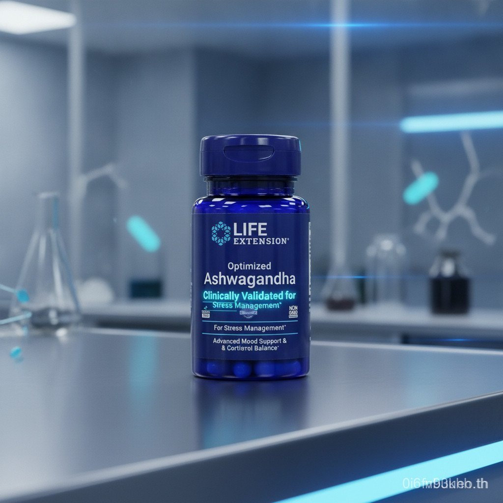 2028 Life Continuation Optimization Ashwaganda Capsules 60 แคปซูล, แคปซูลมังสวิรัติ, ใช้บรรเทาความเค