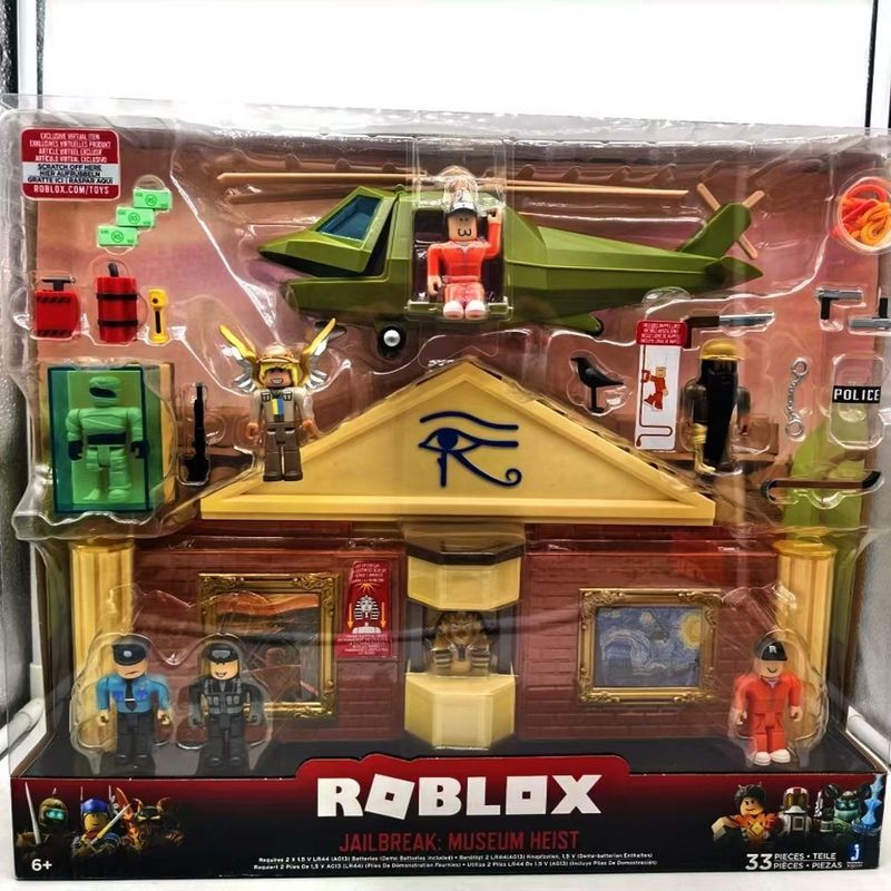 【พร้อมส่ง】roblox การ์ด ของเล่น ตุ๊กตา toy robuxของแท้ ROBLOX R ROBLOX ROBLOX ฟิกเกอร์ชุดดีลักซ์หลายต