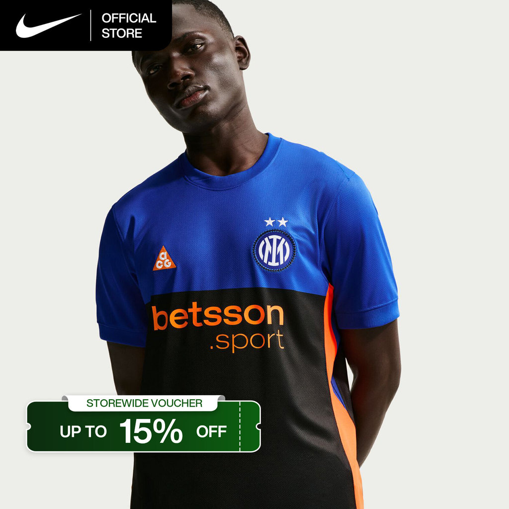 Nike Dri-FIT Men's Inter Milan 2026 Stadium SE ACG Soccer Replica Jersey Top - Hyper Blue [IM6998-413]