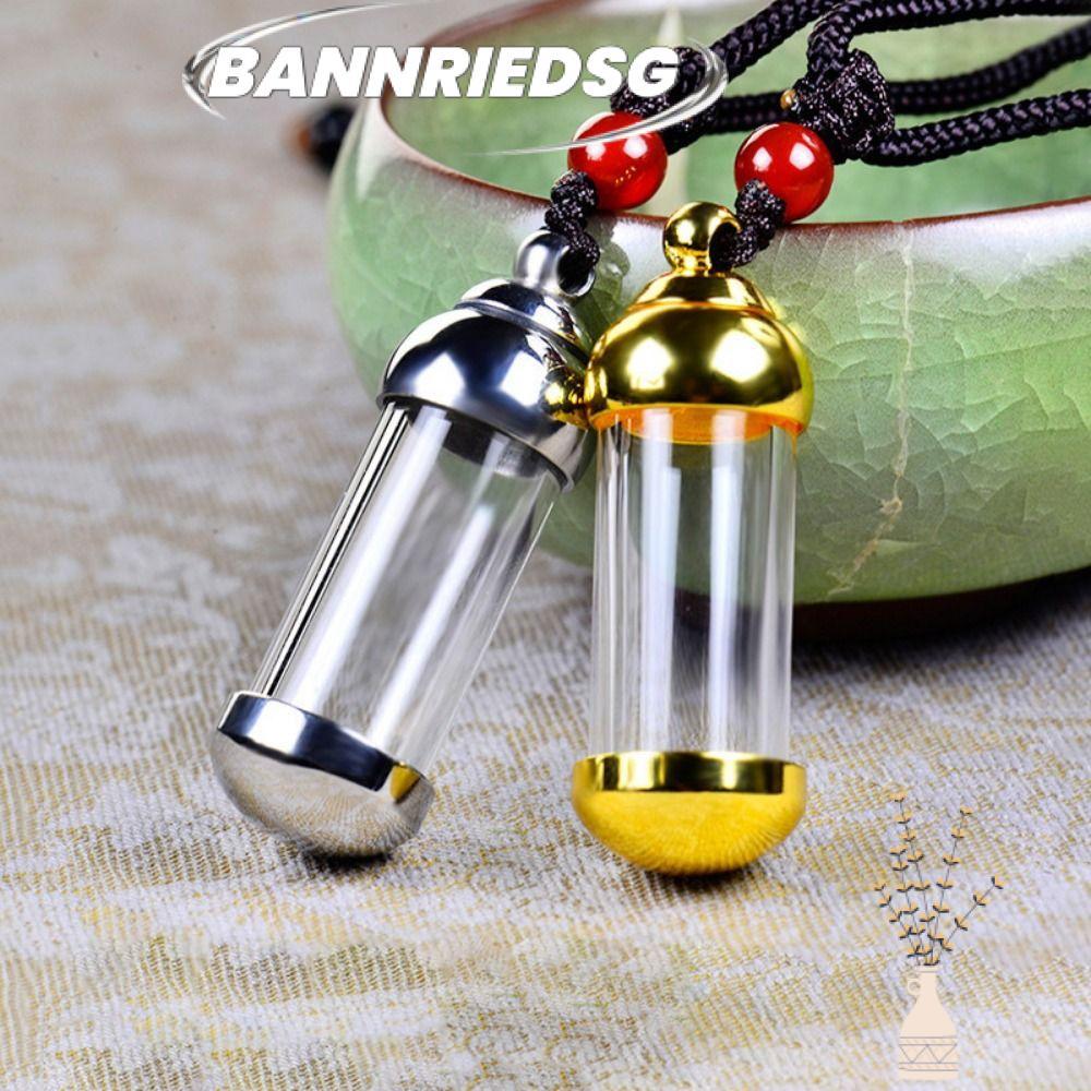 BANNRIEDSG989YR ฝาเกลียวแก้วแบบเปิดได้ Jewel Cremation Pet Wishing Bottle