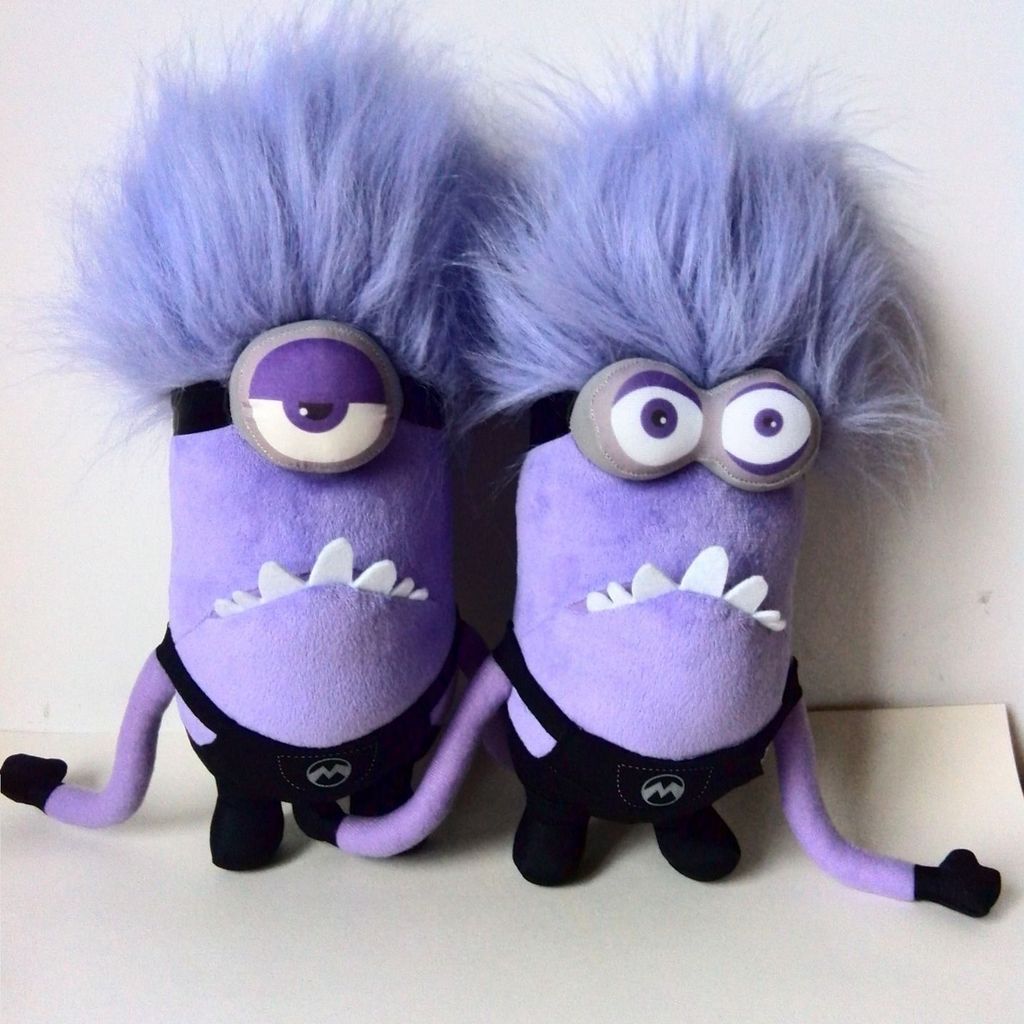 Despicable Me Minions Despicable Me Purple Minions Plush Toy Despicable Me Minions PNHL