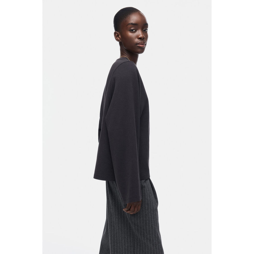 H&M توب نسائي إنترلوك واسع — صورة 3