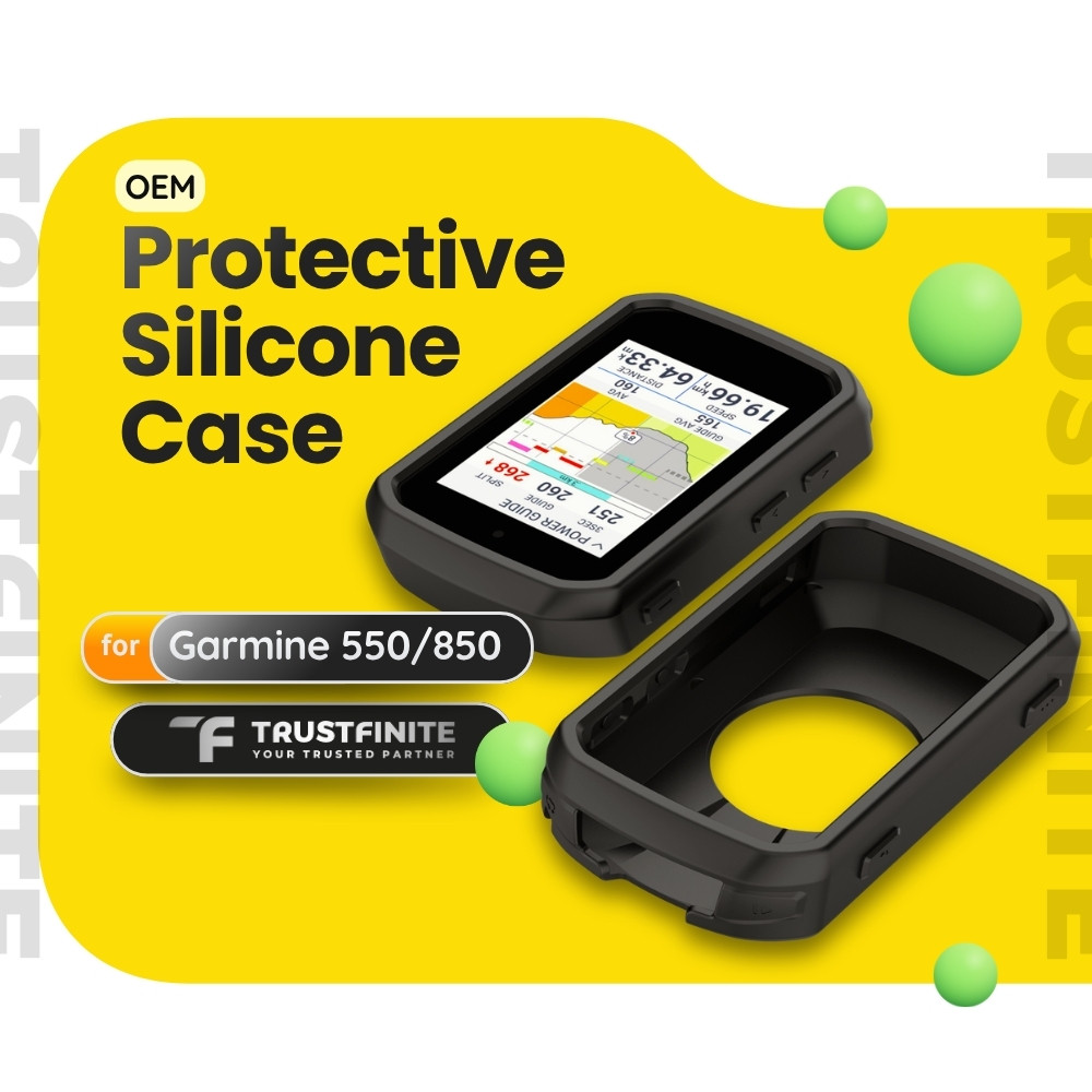 OEM เคสซิลิโคนป้องกัน Garmin Edge 550/850 / เคสซิลิโคนป้องกัน Garmin Edge 550 850
