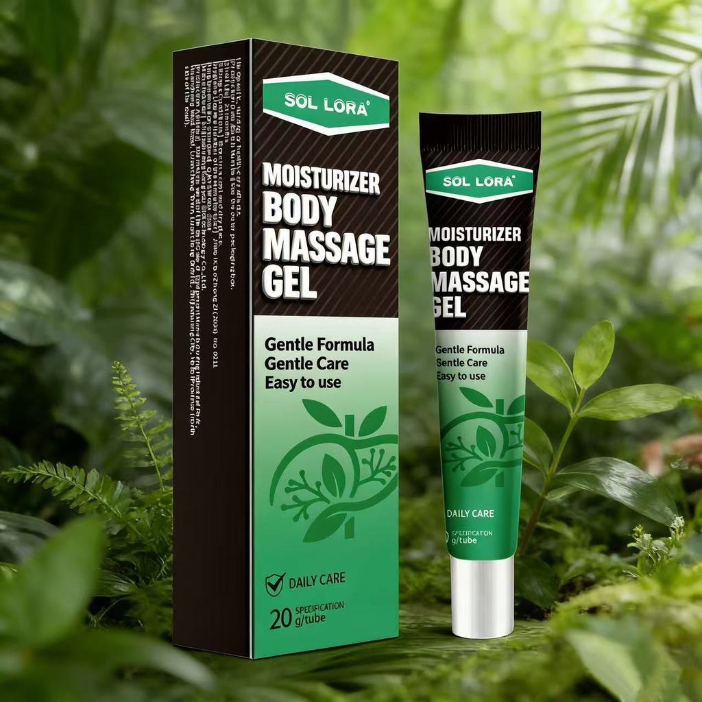 SOL LORA Moisturizing Body Massage Gel Care บรรเทาร่างกาย Discomfort Body Massage Gel พร้อมสต็อก