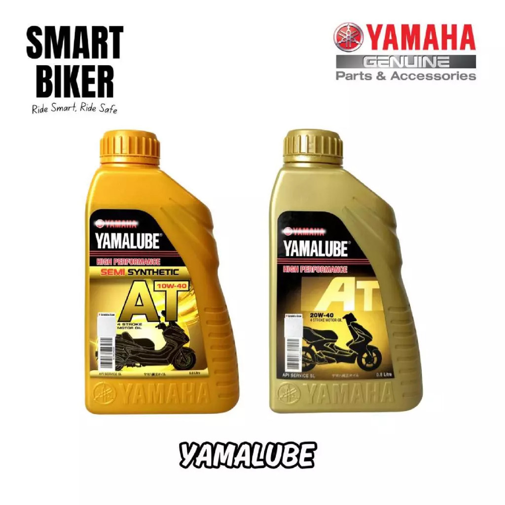 YAMALUBE AT 20W-40 / AT SEMI 10W-40 น้ํามันมอเตอร์ไซค์