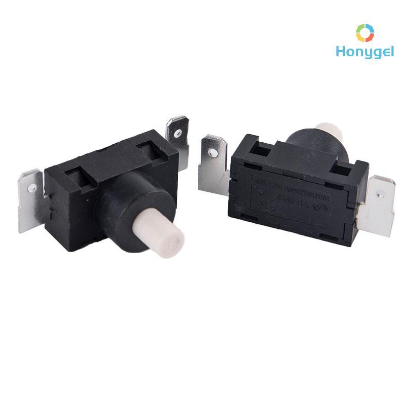 {Honyge1} 2 ชิ้น YT-2513-F อุปกรณ์เสริมสวิตช์เครื่องดูดฝุ่น NOVA สวิตช์ทําความสะอาด KAN-J4 สวิตช์ปุ่