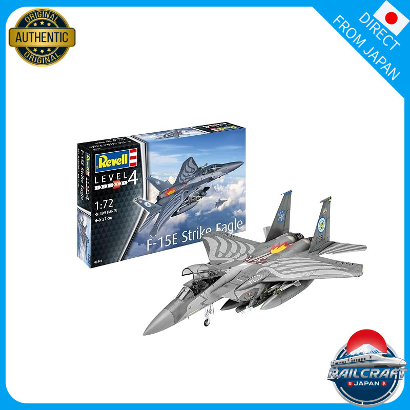 Revell 1/72 U.S. Air Force F-15E Strike Eagle Plastic Model Kit 03841