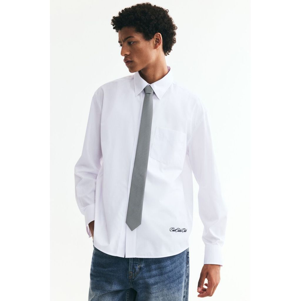 H&M(เอชแอนด์เอ็ม) เสื้อเชิ้ตทรงสบาย ผู้ชาย 1352899_2