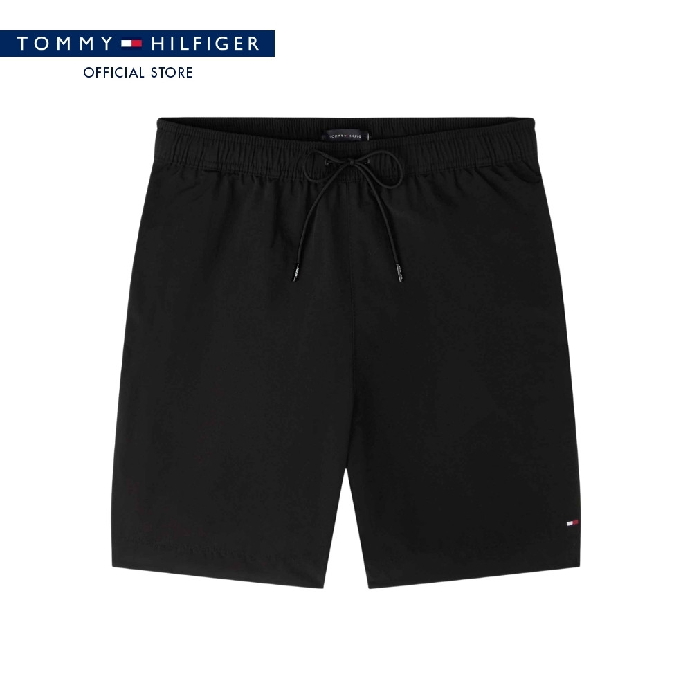 Tommy Hilfiger กางเกงว่ายน้ำ ผู้ชาย รุ่น UM0UM03309 BDS - สีดำ