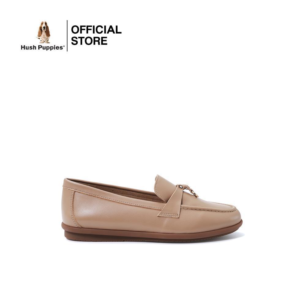 Hush Puppies รองเท้าผู้หญิง รุ่น  HP 8WCFI0726Z - สีน้ำตาล (รองเท้าลำลองหนังแท้ แบบสวม)
