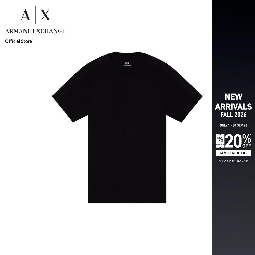 Armani Exchange เสื้อยืดผู้ชาย รุ่น XM001283-AF10361-UC001-สีดำ