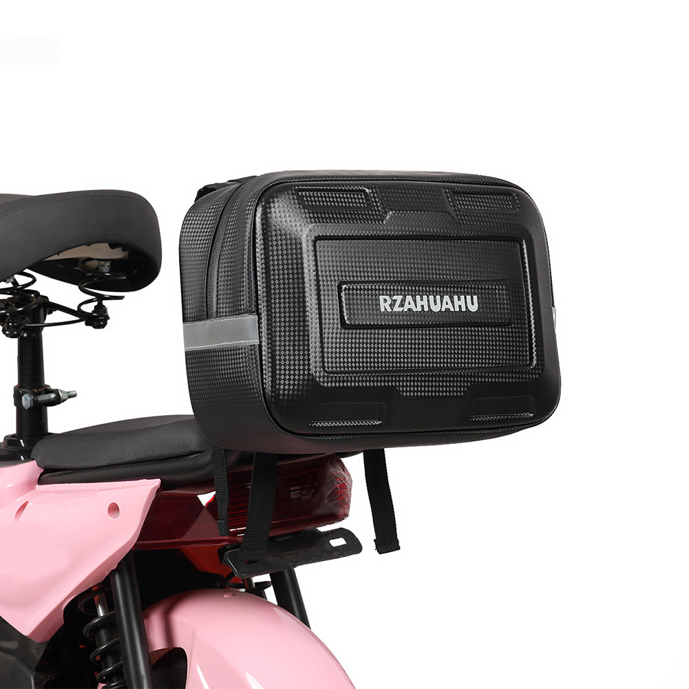 7/9L กระเป๋าด้านหน้ารถจักรยานยนต์กันน้ําไฟฟ้าจักรยาน Cargo Panniers สะท้อนแสงขนาดใหญ่ความจุสําหรับเด