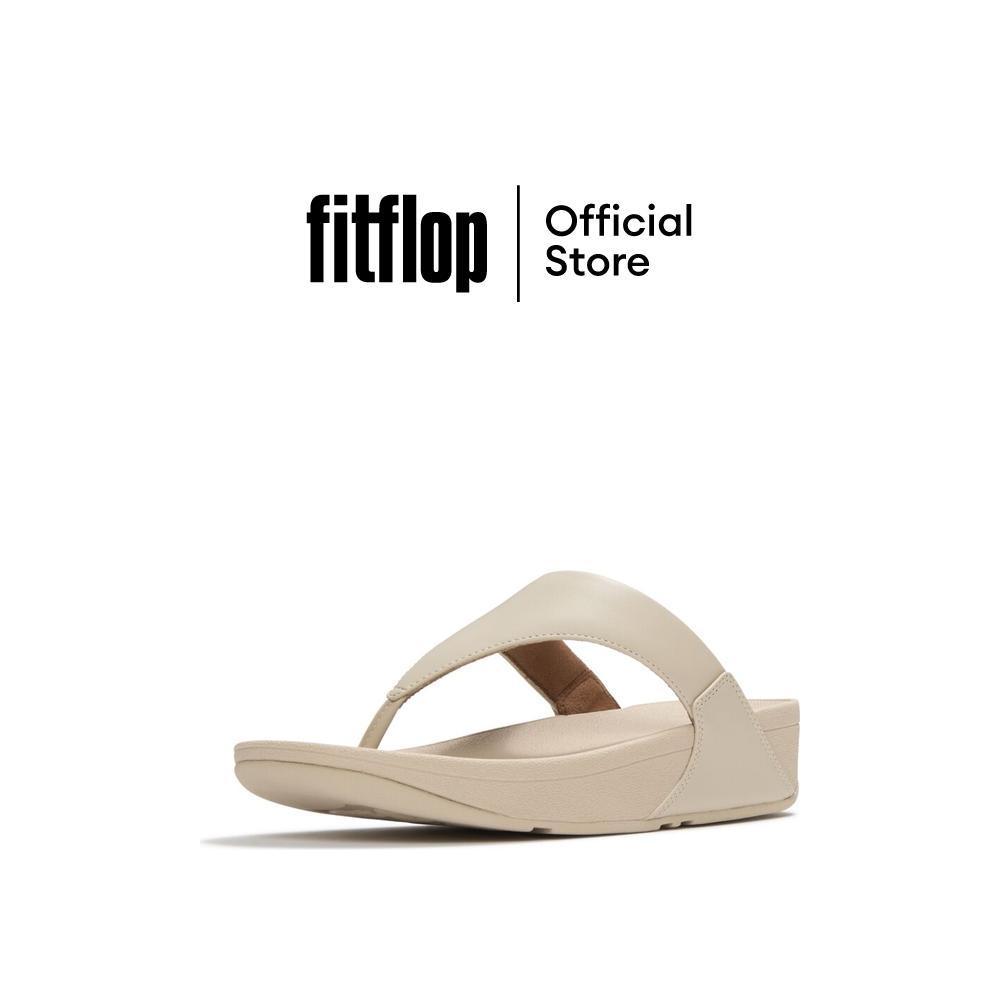 FITFLOP LULU LEATHER TOEPOST รองเท้าแตะแบบหูหนีบผู้หญิง รุ่น I88-E40 สี BEIGE