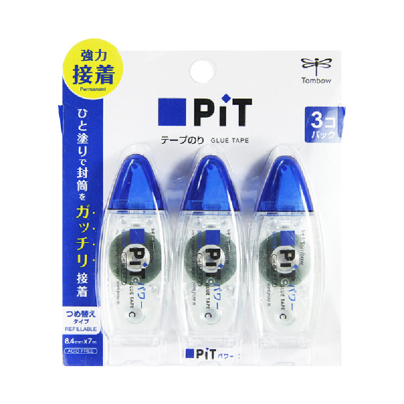 TOMBOW เทปกาวสองหน้า HPA-325 (PN-CP P3) 8.4 มม.x7 ม. แพ็ค 3