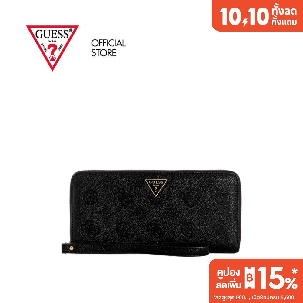 GUESS محفظة كبيرة BLAKE بسحاب دائري — صورة 2