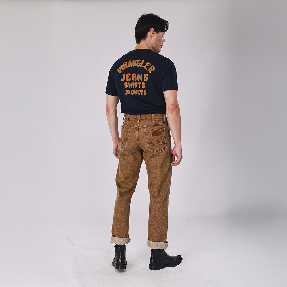 رانجلر بنطلون Beyond Denim مستقيم ـ رجالي بيج — صورة 6