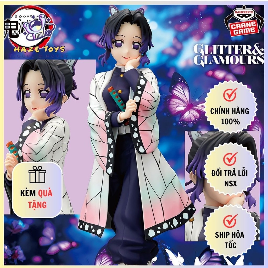 Demon Slayer - Kimetsu no Yaiba - Glitter & Glamours - Shinobu Kocho Figure (Banpresto)
