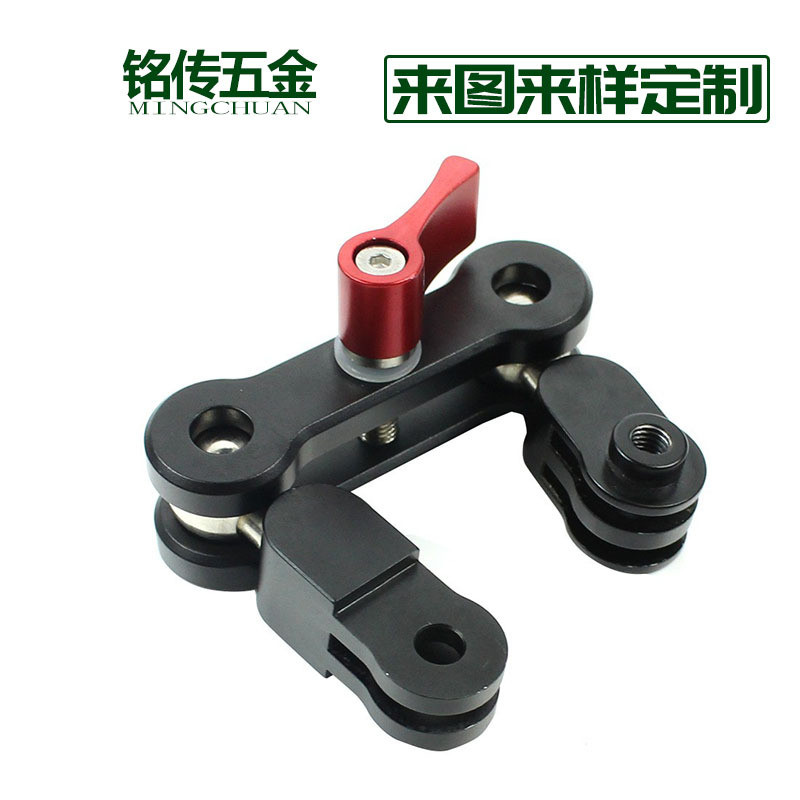 โกโปร13อุปกรณ์เสริมสําหรับกล้องกีฬาแขนมายากลอะแดปเตอร์โลหะสากล 360 องศาหมุนวงเล็บการถ่ายภาพ