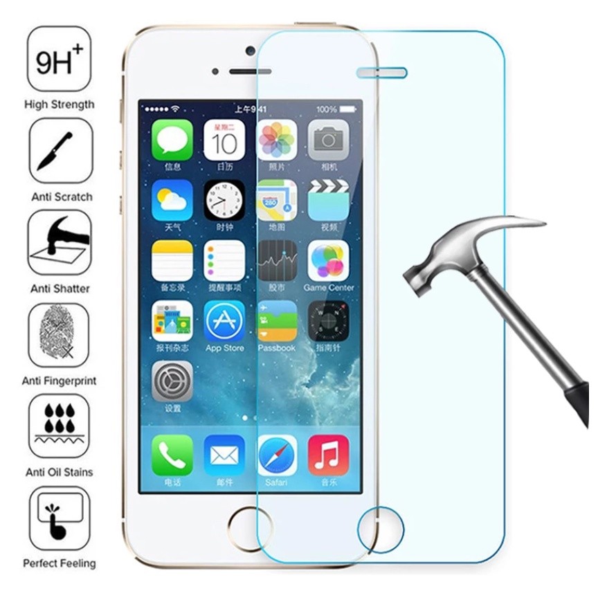 กระจกนิรภัยสําหรับ 14pro max 5 5s 6 6s 7 8 plus 11pro max 12 pro max 13 pro max x xs max xr ip13 5YW