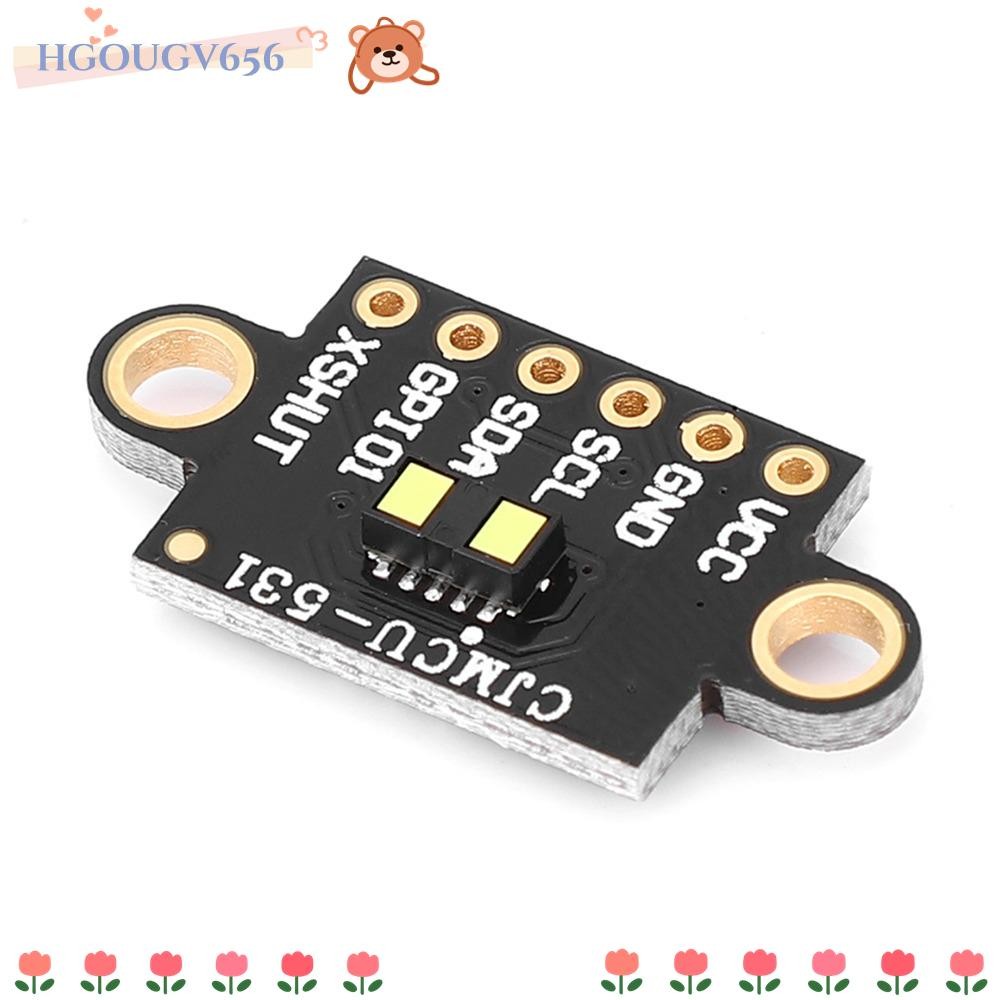 HGOUGVT Time Of Flight Sensor, 4 เมตรการตรวจจับโฟตอน VL53L1X เซ็นเซอร์รัง, โมดูลขยายความเร็วสูง Eye 