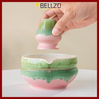 จัดส่งจากประเทศไทยBELLZO Matcha Whisk Holder, ชามมัทฉะแบบใช้…