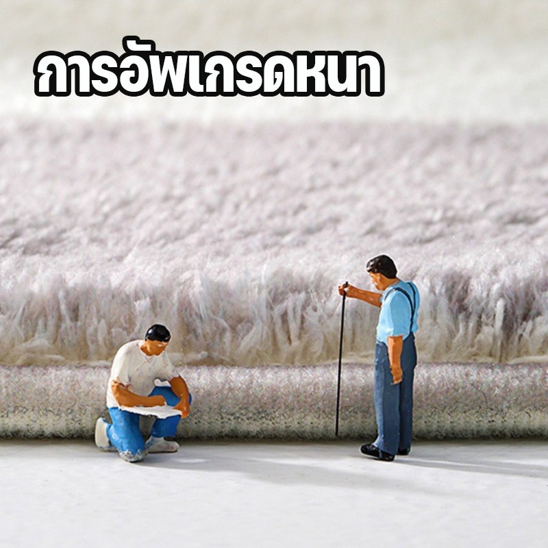 COD พรมคริสต์มาส พรมปูพื้น พรมเช็ดเท้า 40x60CM ดูดซับน้ำได้ดี กันลื่น แห้งเร็ว ตกแต่งคริสต์มาส - รูปที่ 2