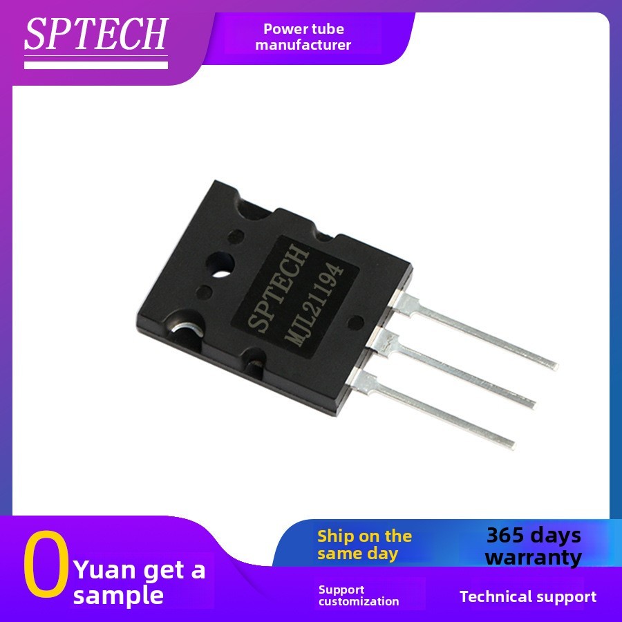 Brand New High-Power Audio Pair Tube Transistor SPTECH MJL21194/MJL21193