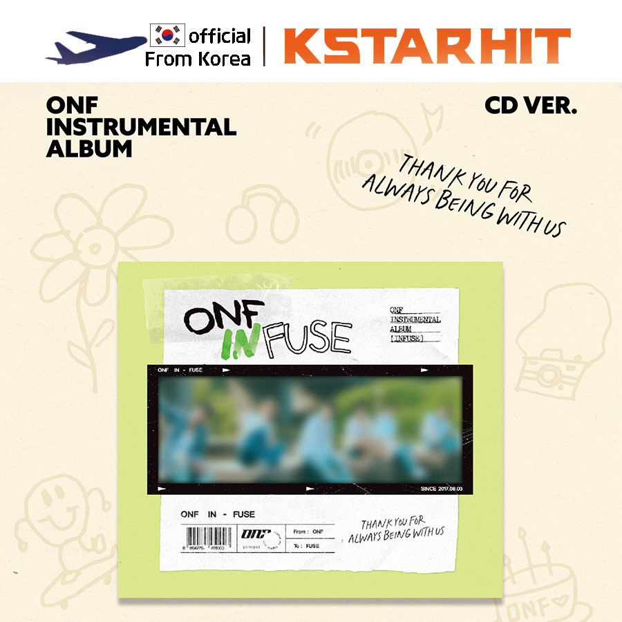 (CD ver) ONF - ONF INSTRUMENTAL ALBUM [INFUSE]