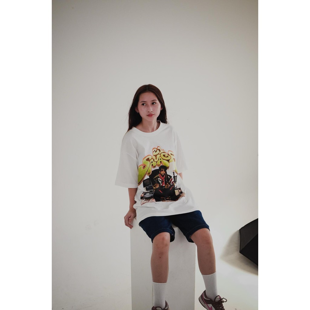 เซป | 21 SAVAGE | เสื้อยืดโอเวอร์ไซส์