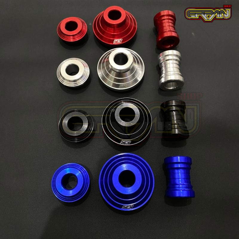 BOSH ล้อ RX KING สี CNC BY K2S BOSH ล้อ RX KING ด้านหน้าด้านหลัง CNC BY K2S RXKING RXK RX K BOSHING 