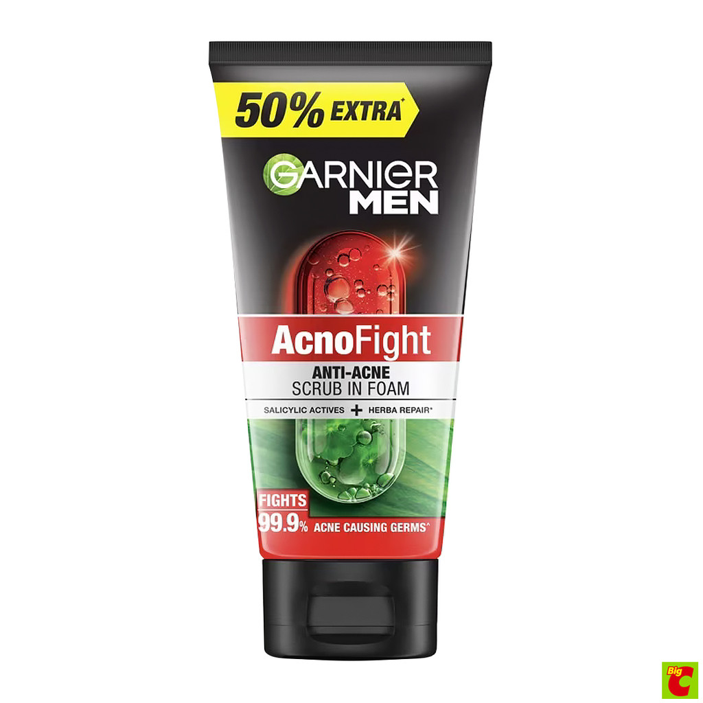 การ์นิเย่ เมน โฟมล้างหน้า สำหรับผู้ชาย แอคโนไฟท์ 150 มล.