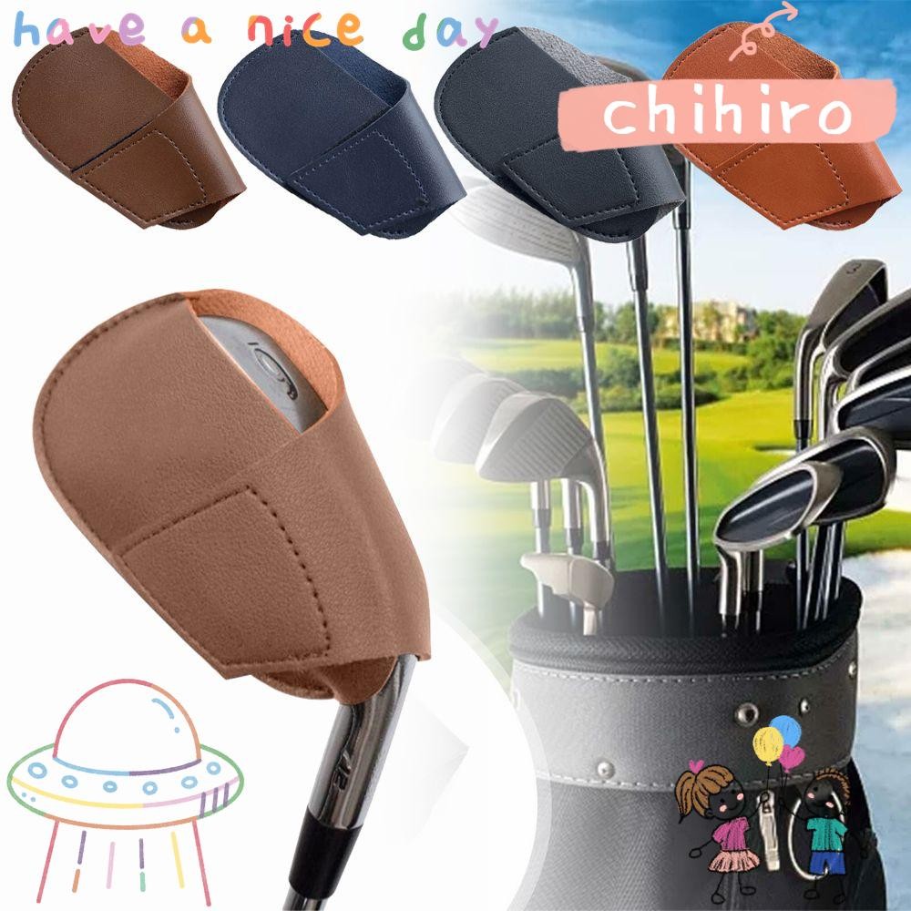 CHIHIRO Golf Club Head Covers Outdoors Leather Accessories Protective Headcover