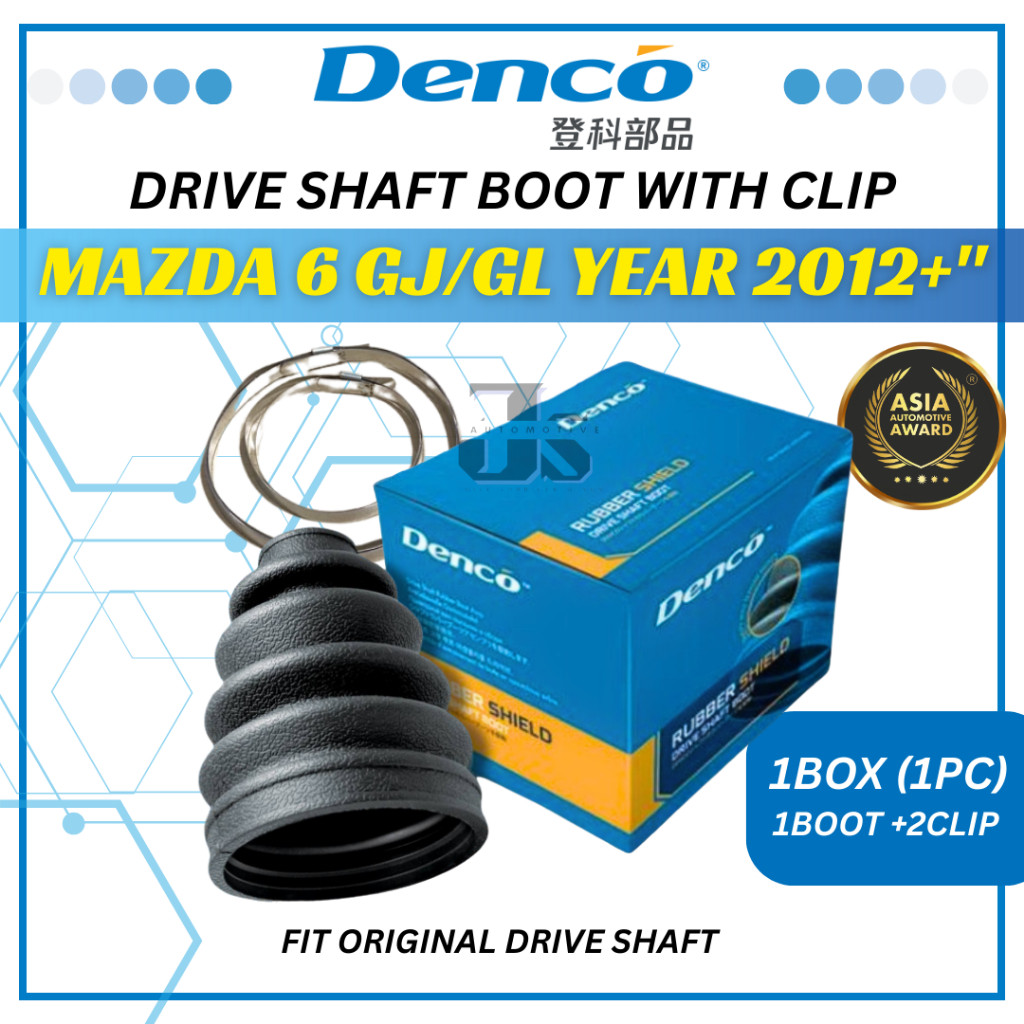 DENCO MAZDA 6 GJ/GL YEAR12~ บูตเพลาไดรฟ์ ด้านในและด้านนอก
