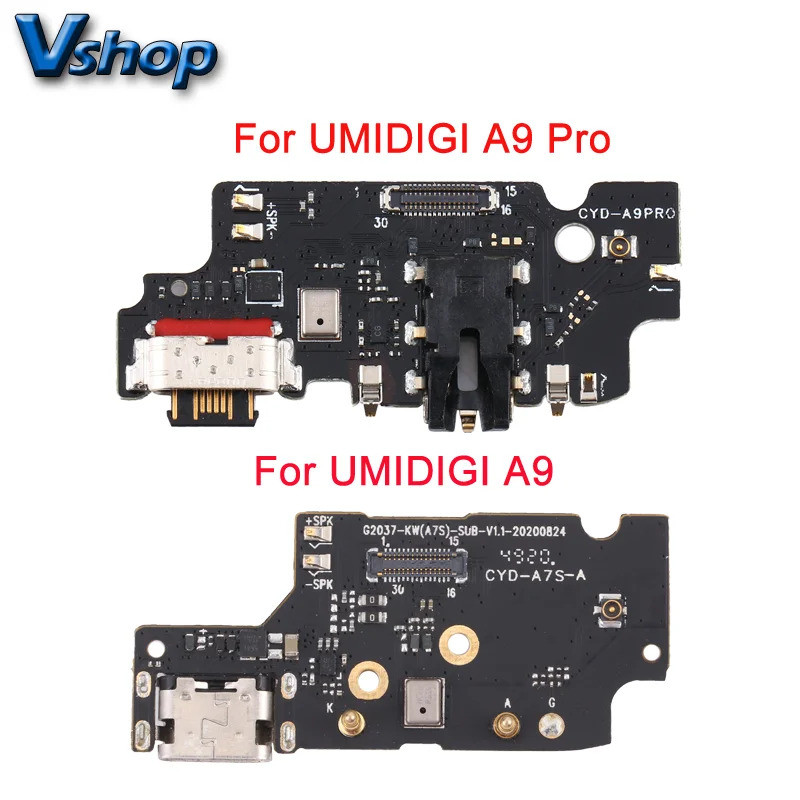 Original UMIDIGI A9 Pro ชาร์จพอร์ตสําหรับ UMIDIGI A9 โทรศัพท์มือถืออะไหล่ USB Charger Board