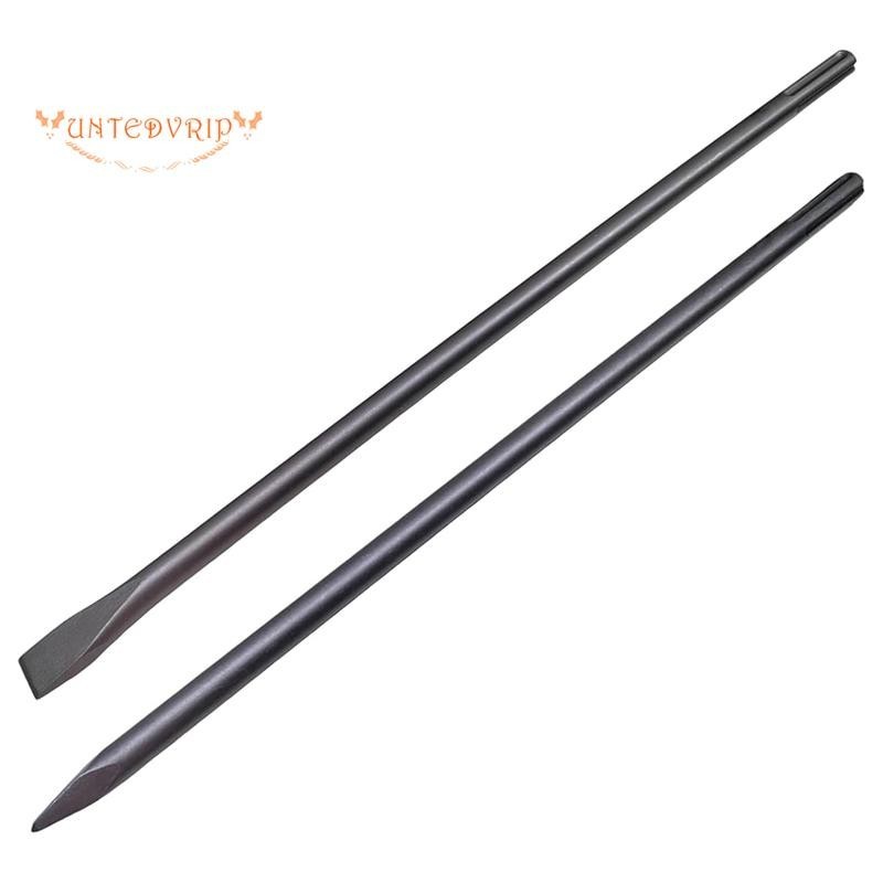 [Quick U]SDS Max Set Sds Bits Sds Plus Chisel Point Chisel X 1, Flat X 1