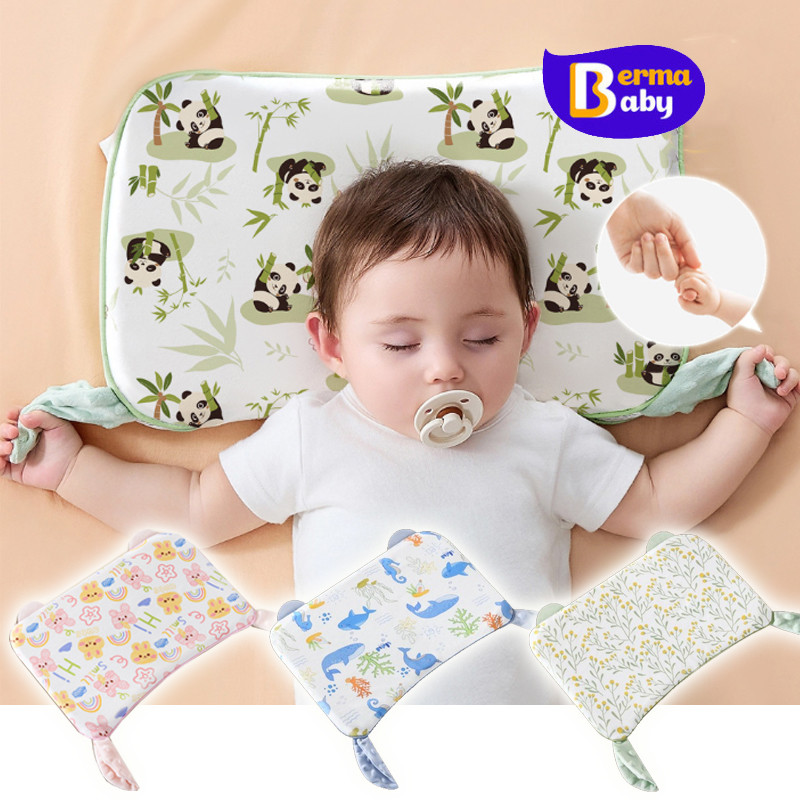 Berma Baby หมอนเด็ก หมอนเมมโมรี่โฟม รองรับสรีระศรีษะของเด็กได้ดี​ เหมาะสำหรับเด็กอายุ