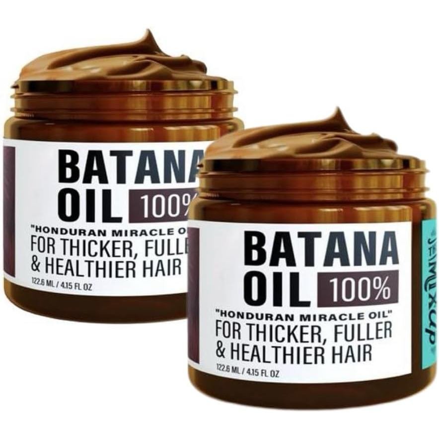 Batanas Oil for Hair Growth, 2X122ML Batanas Oil Hair Mask, Anti Hairs Loss Nourish Repair B-atana H