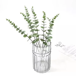 EVERBLOOM ใบยูคาลิปตัสเทียมสำหรับตกแต่งงานแต่งงาน – อุปกรณ์ดอกไม้หรูสำหรับช่อดอกไม้