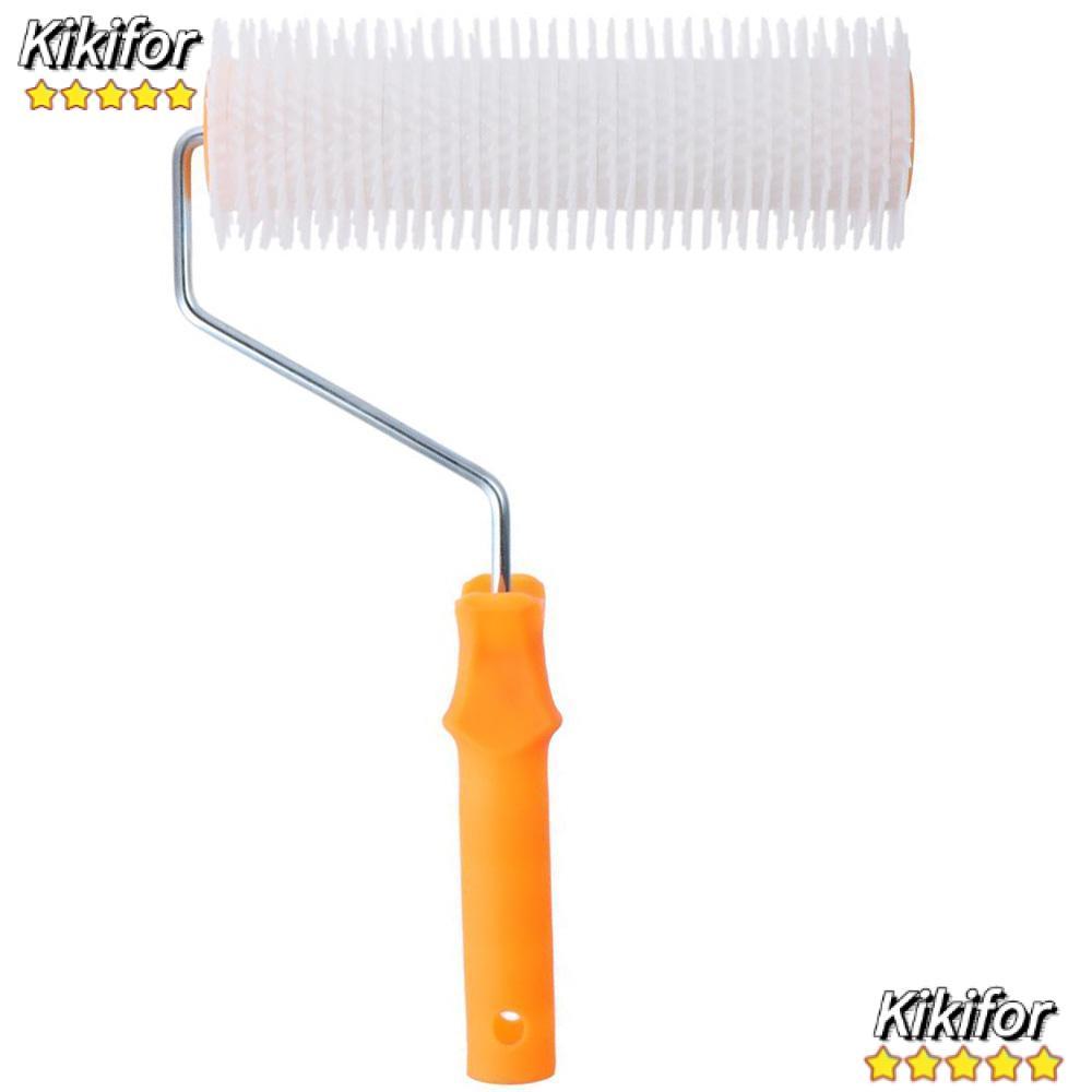 KIKIFOR Spike Roller, พลาสติก Durability Latex Floor, Paint Brush Roller 23cm/9 Leveling Screed Epox