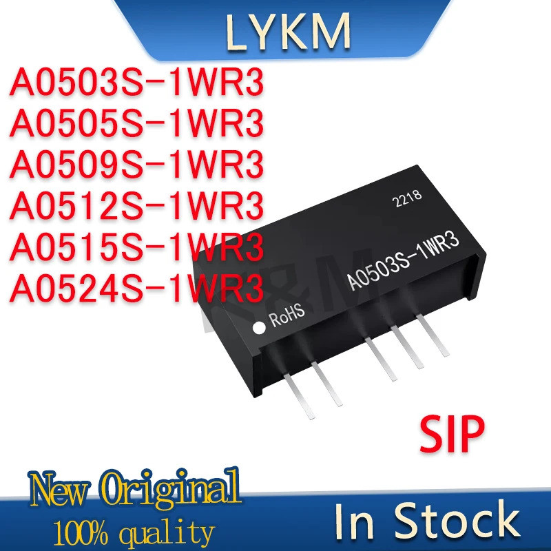 1/PCS ใหม่ A0503S-1WR3 A0505S-1WR3 A0509S-1WR3 A0512S-1WR3 A0515S-1WR3 A0524S-1WR3 SIP DC-B3T โมดูลส