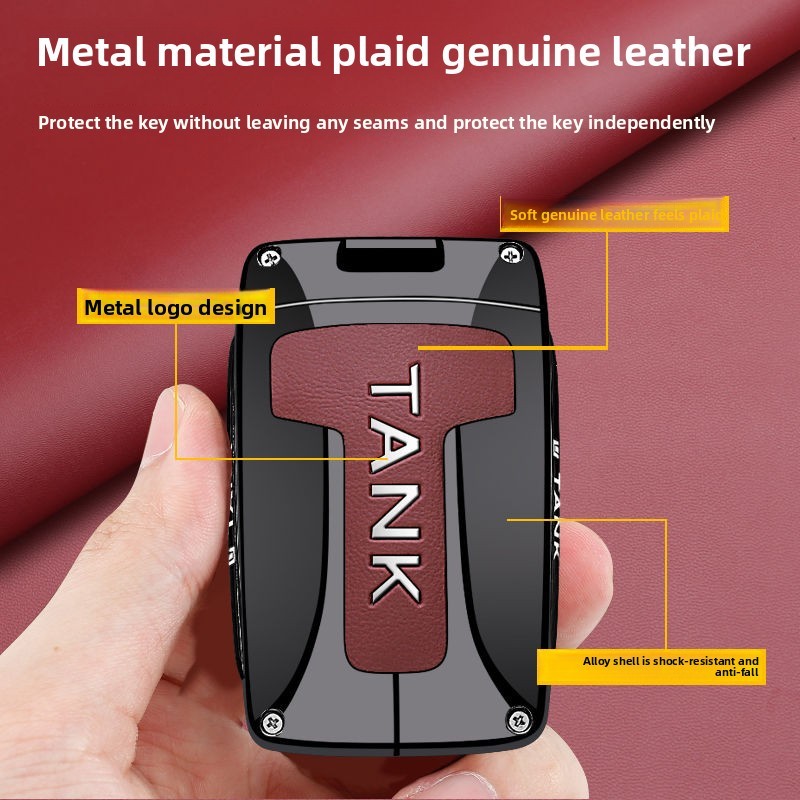 Tank 300 500 400 700 Hi4z เคสกุญแจรถ 25 ประเภท 300 เฉพาะ 400 ผู้หญิง 300Hi4t ผู้ชาย 700 อุปกรณ์เสริมหัวเข็มขัด - รูปที่ 2